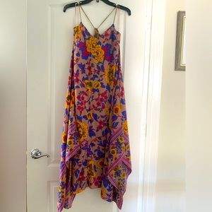 Billabong High Low Floral Maxi Dress Size S